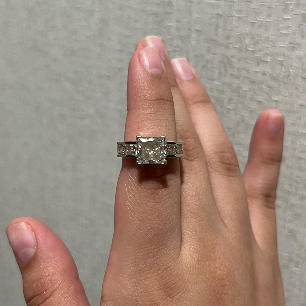 Vintage Moissanite Ring
